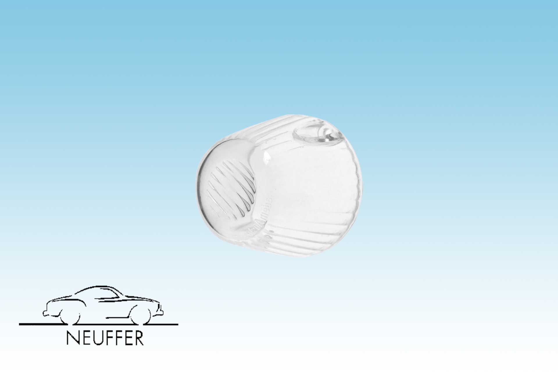 Blinkerglas, weiß, ab Fahrg. - Nr. 5 853 202 bis 7/69