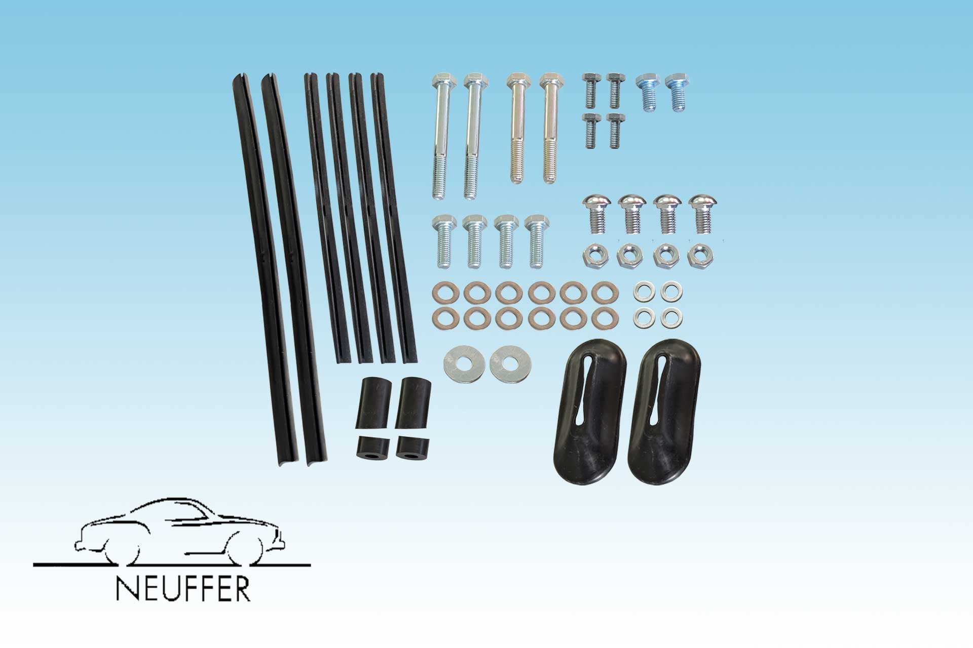 Montagesatz für Stoßstange vorne, Ausführung Euro, bis 7/71