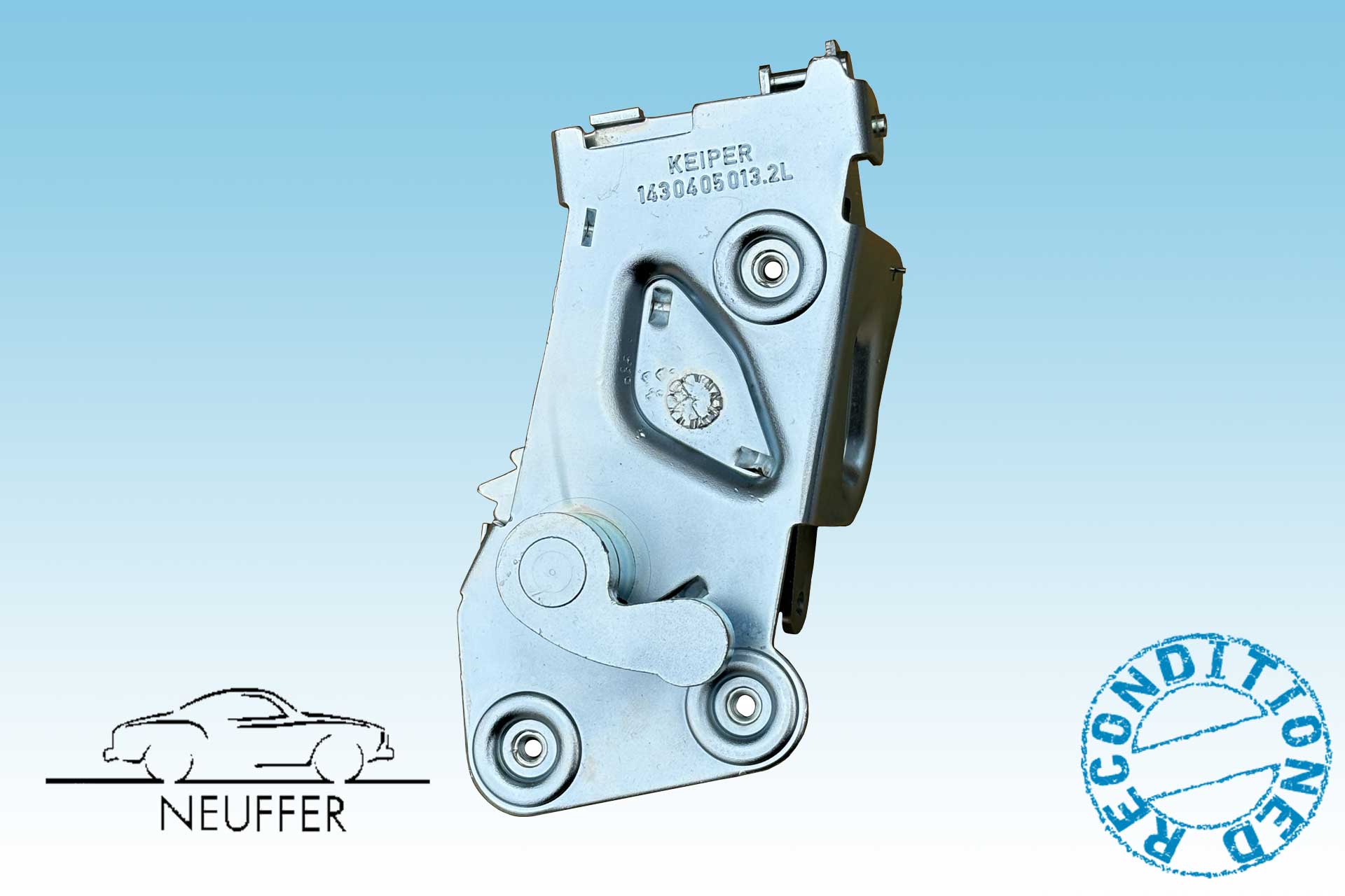 door lock mechanism  left, 8/63 to 7/66