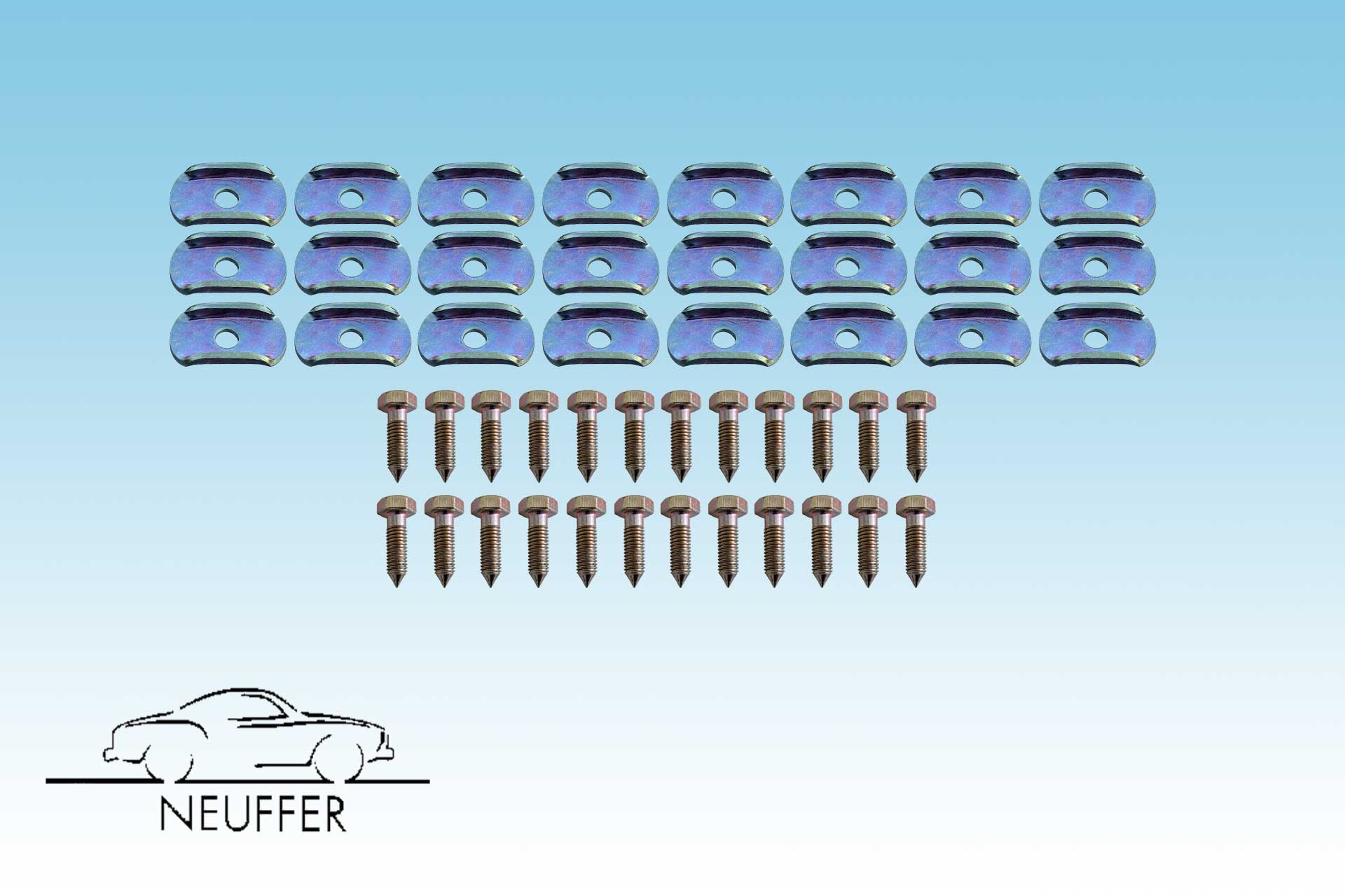 1 Satz Chassisschrauben & Unterlegplatten original