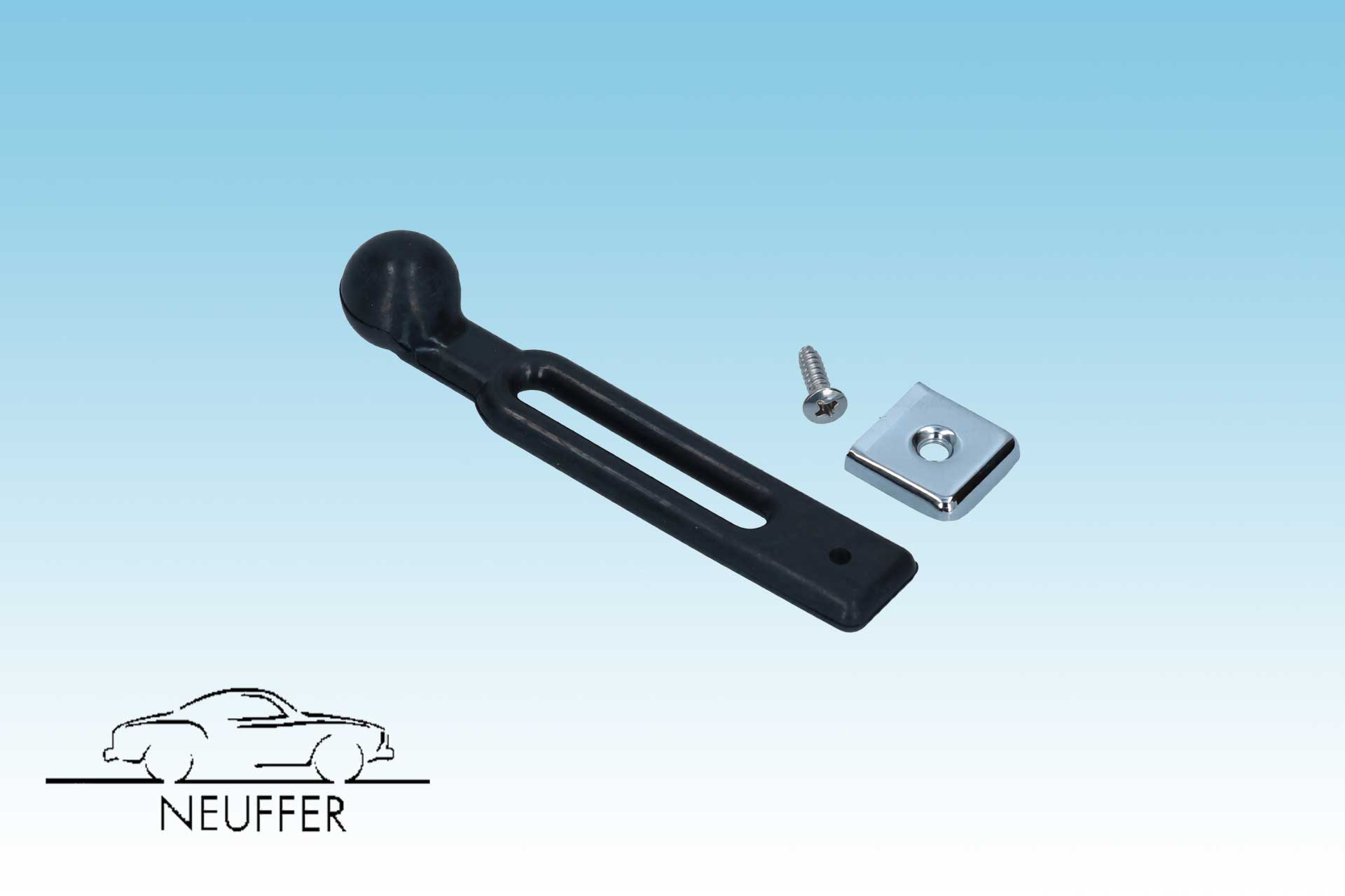 Halteband für Rücklehne, ab 8/65 - schwarz