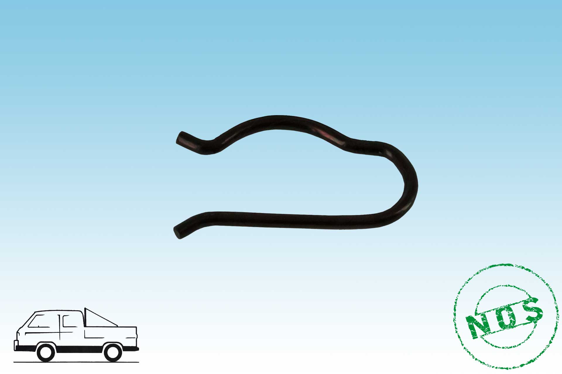 Halteklammer f. Kopfstütze, orig. VW