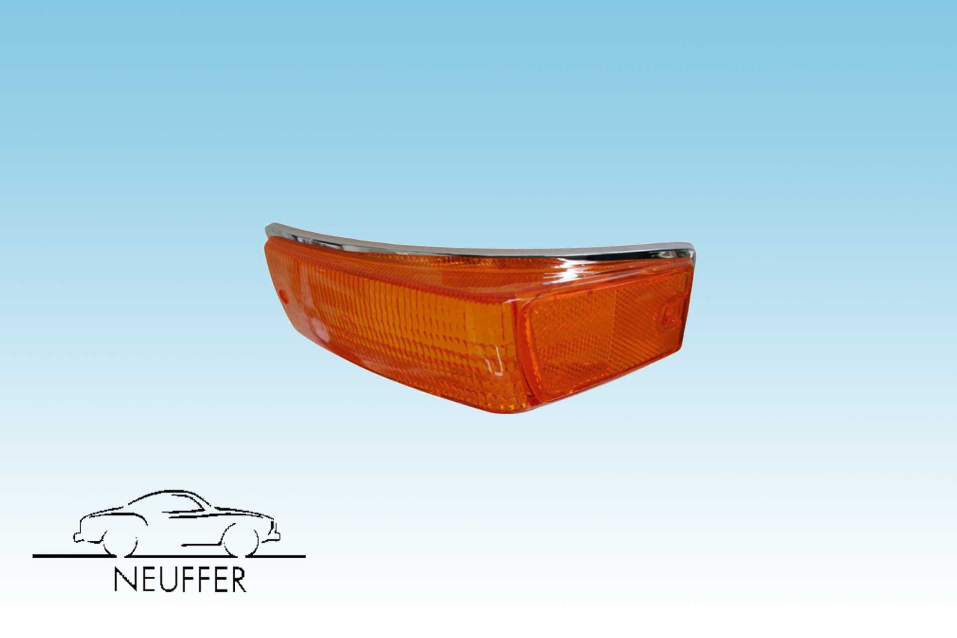Blinkerglas liinks  ab 8/69 -  Nachfertigung