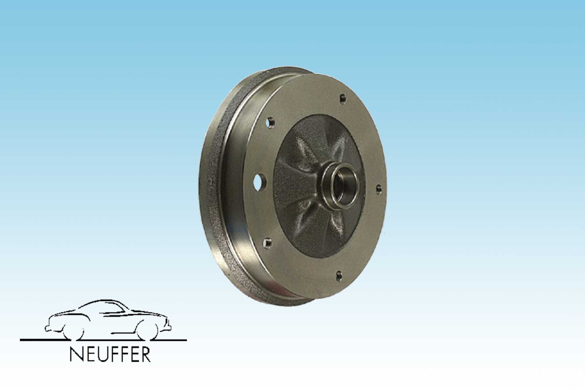 brake drum front 8/65 - 7/67